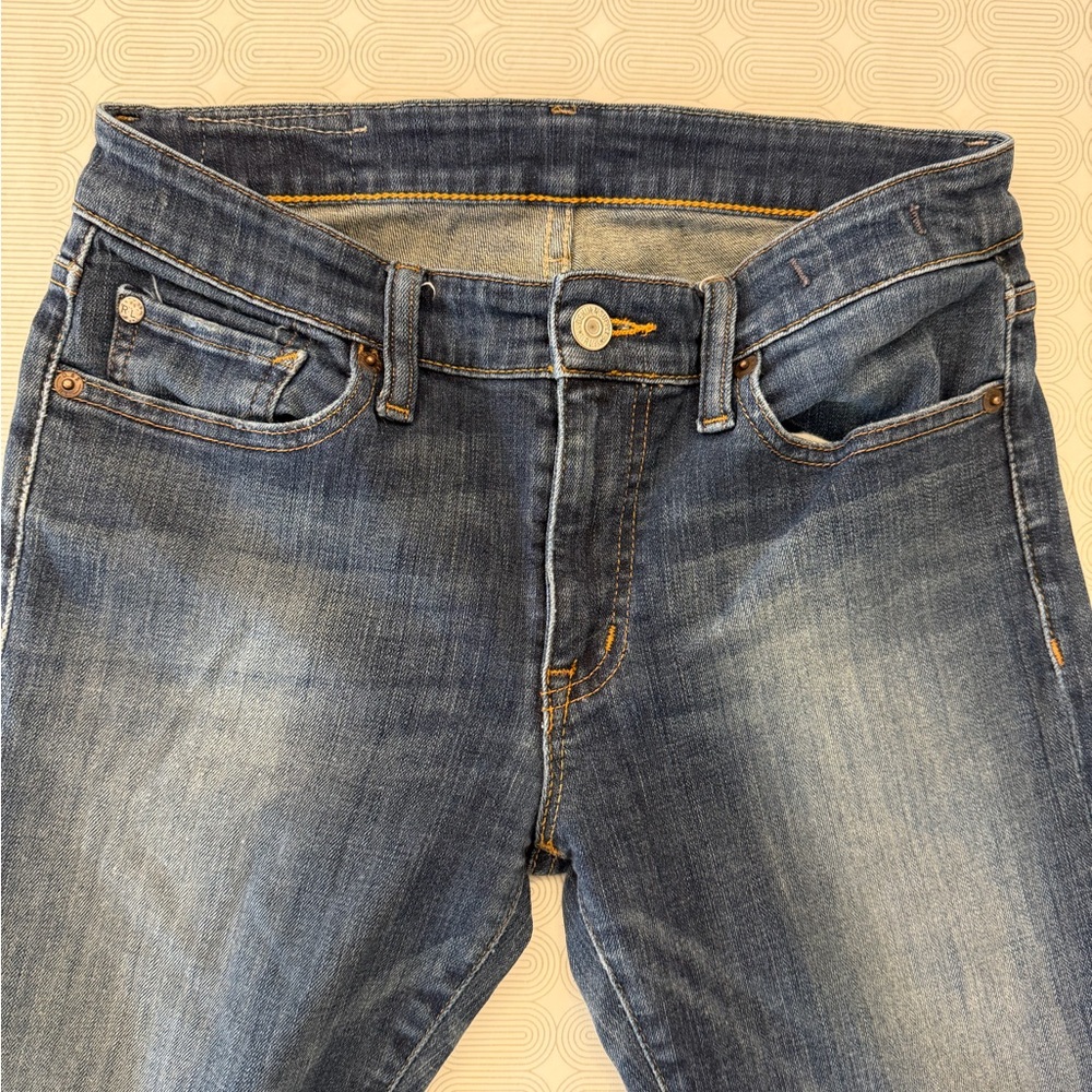 Denim & Supply Ralph Lauren Dark Blue Straight Jeans - Picture 4 of 8